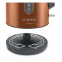 Bosch | Kettle | TWK4P439 | Electric | 2400 W | 1.7 L | Stainless steel | 360° rotational base | Copper - 5